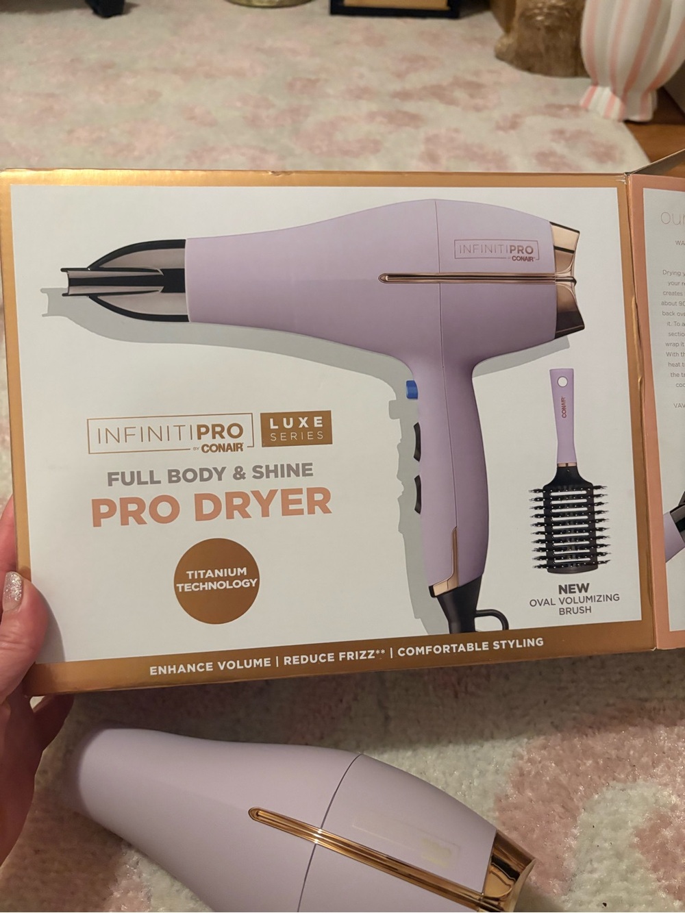 NIB Conair InfinitiPro Dryer FULLY FUNCTIONAL SEE DESCRIPTION